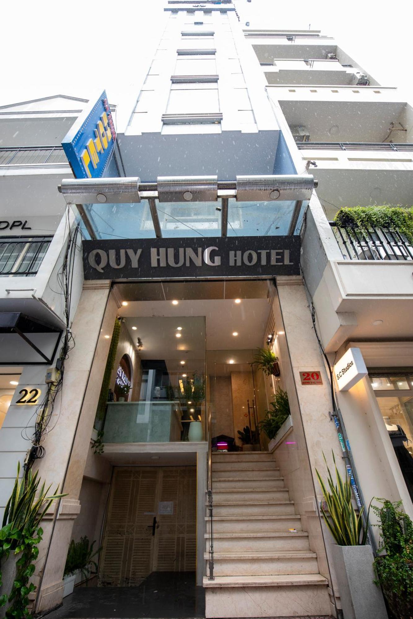 Quy Hung Hotel Central Хошимин Экстерьер фото
